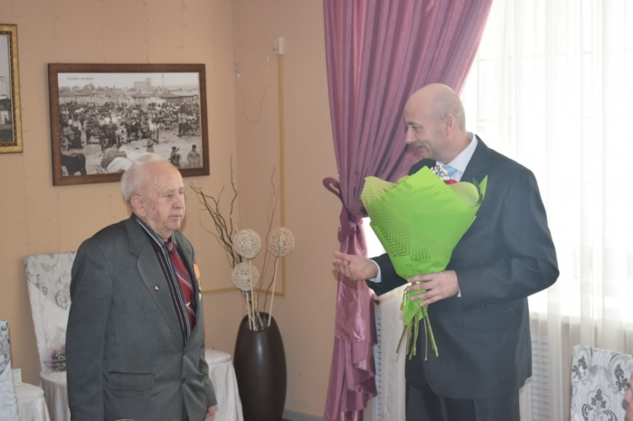 Александр Наумов поздравил с Юбилеем руководителя Зарайского отделения МОО «Дети войны»
