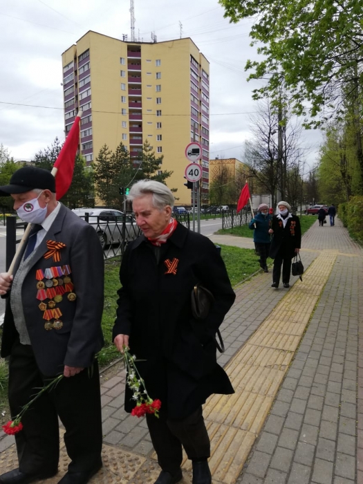 Наро-Фоминский ГК КПРФ поздравил земляков с Днём Победы