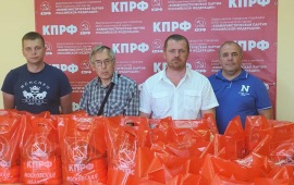 В Дмитровском г.о. продолжается волонтерская работа по доставке продуктовых наборов нуждающимся
