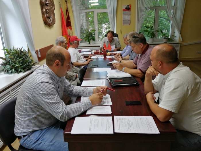Состоялось Бюро МК КПРФ по выдвижению кандидатов от КПРФ на выборы в местные Советы