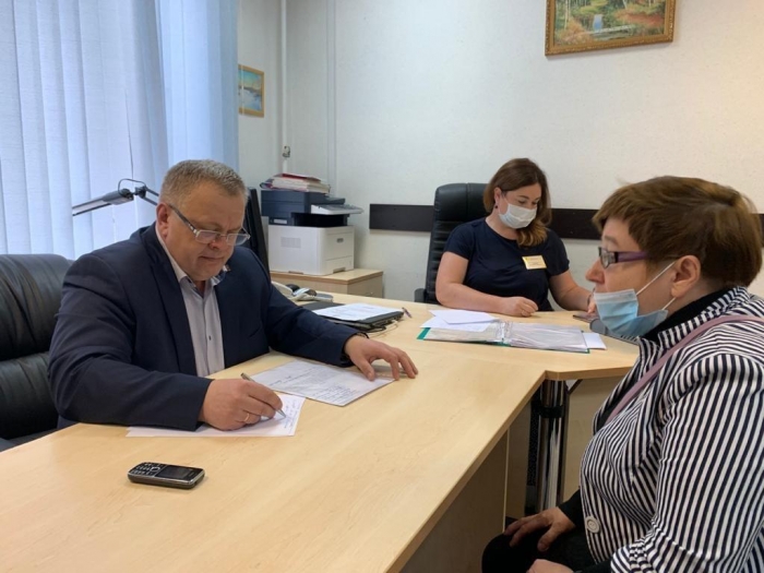Депутат Мособлдумы Александр Наумов провёл приём граждан в наукограде Протвино