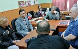 Русских А.Ю. провел прием граждан в Красногорском ГК