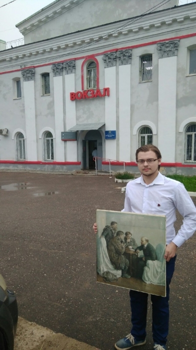 Память о Ленине чтят в Можайске