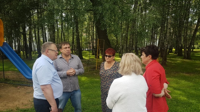 Депутат-коммунист Александр Наумов посетил с рабочим визитом городской округ Ступино