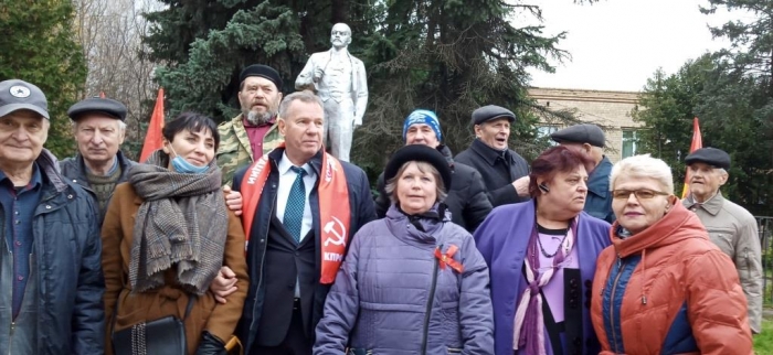 Коммунисты Солнечногорска отметили 103-ю годовщину Великой Октябрьской социалистической революции