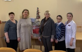 Активисты Королёвского отделения «Дети войны» поздравили врачей с Рождеством