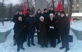 Реутовские коммунисты почтили память В.И. Ленина