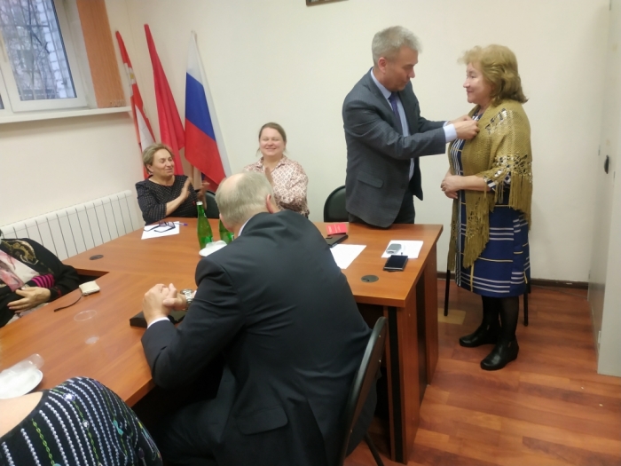 Совет ветеранов Красково даёт наказы депутату