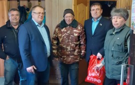 Депутат-коммунист Мособлдумы Александр Наумов посетил с рабочим визитом Ступино