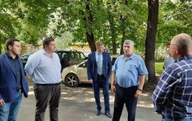 Заместитель председателя Московской областной Думы, второй секретарь МК КПРФ Константин Черемисов с рабочим визитом посетил городской округ Клин