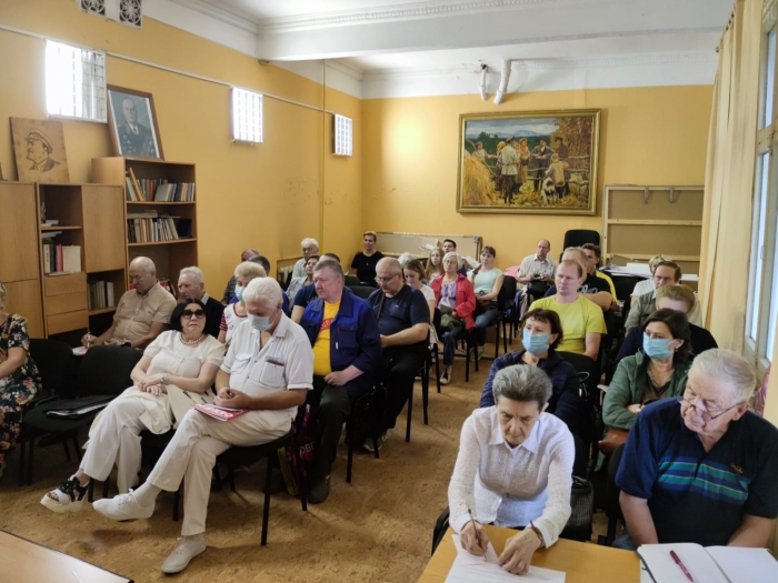 Расширенное заседание избирательного штаба в Люберцах