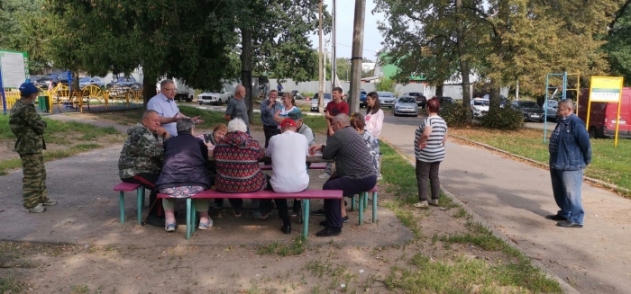 Встреча депутата-коммуниста Александра Наумова с жителями посёлка Данки