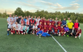 В Солнечногорске состоялся матч за Суперкубок по футболу среди ветеранов