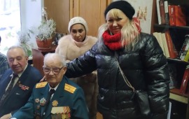 Королёвское отделение «Дети войны» поздравляет ветерана