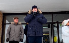 Марк Черемисов поздравил жителей Старой Купавны с наступающим Новым годом