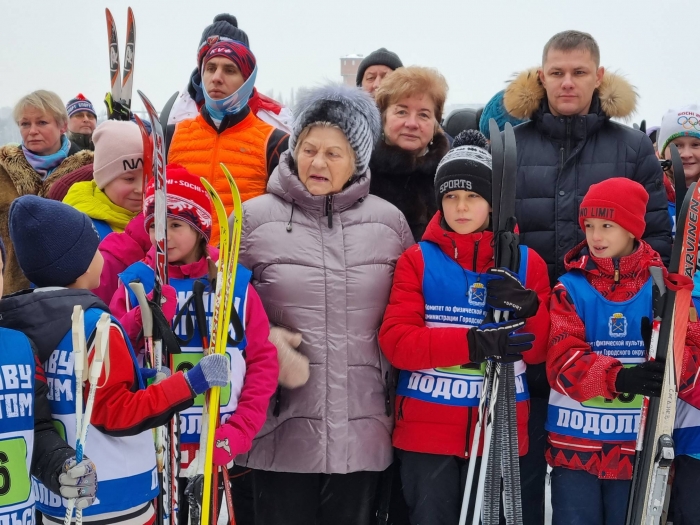 Лыжная гонка в Подольске