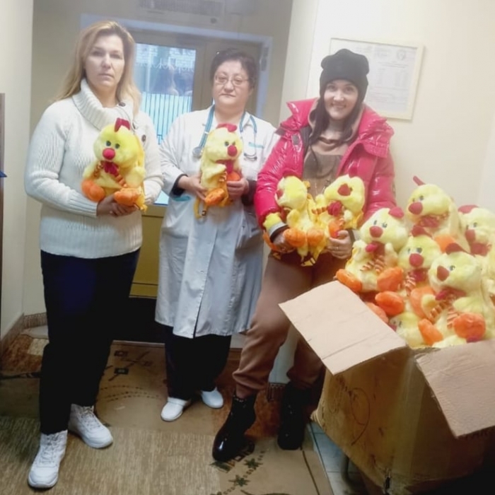 Люберецкое отделение ВЖС «Надежда России» вручили новогодние подарки детям!