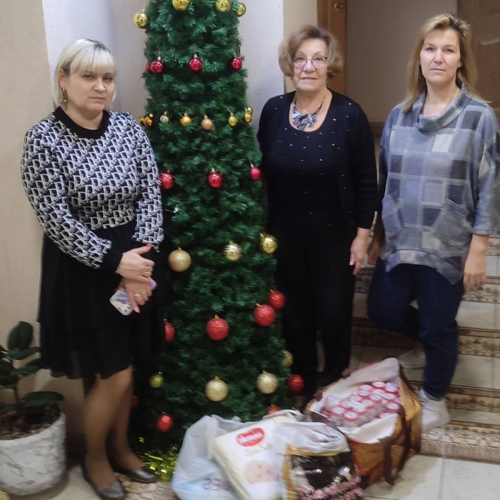 Люберецкое отделение ВЖС «Надежда России» вручили новогодние подарки детям!