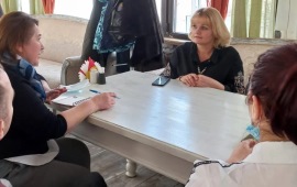 Депутат Мособлдумы Елена Мокринская провела приём жителей в Лобне
