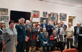 Торжественное мероприятие в честь Красной Армии провёл Электростальский ГК КПРФ