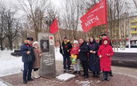 Истринские коммунисты отпраздновали 104-ю РККА