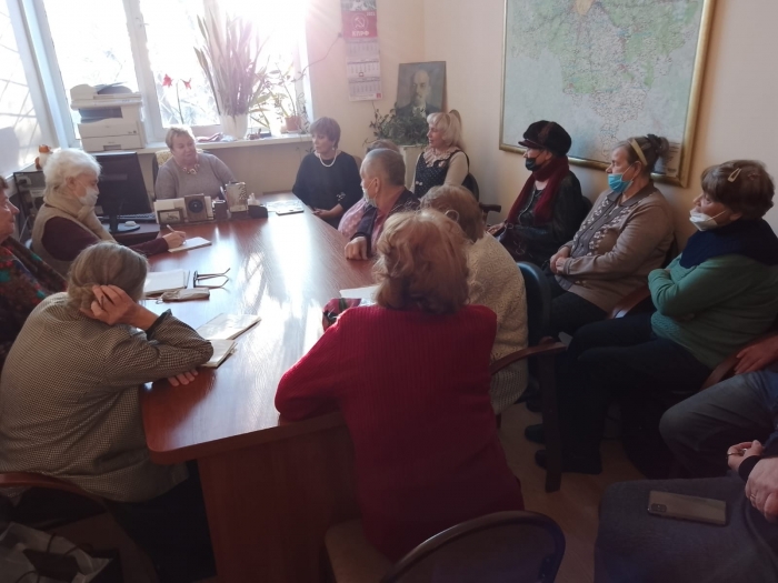 Встреча депутата-коммуниста Ордынской Т.А. с населением