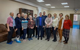 Депутат Московской областной Думы Марк Черемисов посетил комплексный центр социального обслуживания и реабилитации