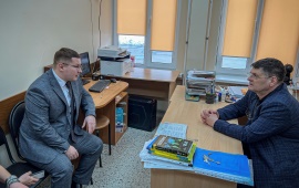 Депутат Московской областной Думы Марк Черемисов посетил школу МБОУ «ЦО №33» в Богородском городском округе