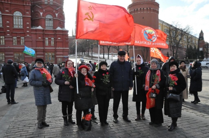 В Москве коммунисты почтили память И.В. Сталина