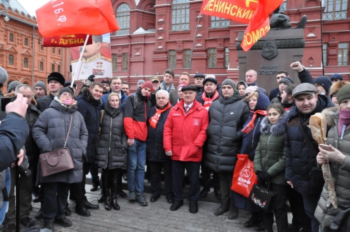 В Москве коммунисты почтили память И.В. Сталина