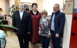 Депутаты Фрязино фракции КПРФ встретились с бывшими узниками фашистских концлагерей