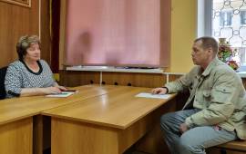 Депутат Мособлдумы от КПРФ Татьяна Никитас провела прием жителей в Жуковском