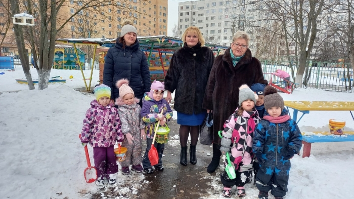 Елена Мокринская посетила детский сад комбинированного вида № 11 в г.о. Фрязино