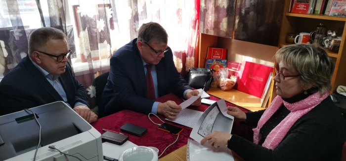 Депутаты-коммунисты Александр Наумов и Олег Емельянов провели прием граждан в наукограде Пущино