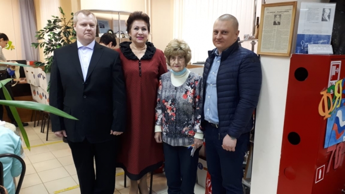 Депутаты Фрязино фракции КПРФ встретились с бывшими узниками фашистских концлагерей