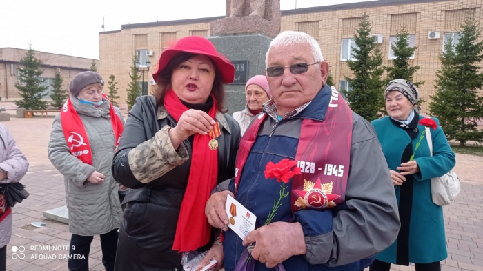 Лотошинские коммунисты отметили День рождения В. И. Ленина