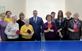 Депутат Московской областной Думы Марк Черемисов подарил теннисный стол социально-значимому учреждению Богородского городского округа