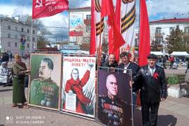 Коммунисты Солнечногорского ГК КПРФ отметили 77-ю годовщину победы в Великой Отечественной войне