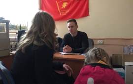 В Красногорском ГК КПРФ состоялся очередной приём граждан по вопросу оказания материальной помощи