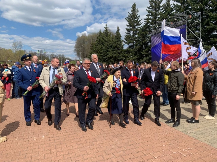 Депутат-коммунист Александр Наумов принял участие в торжественном мероприятии к 9 мая в г.о. Кашира