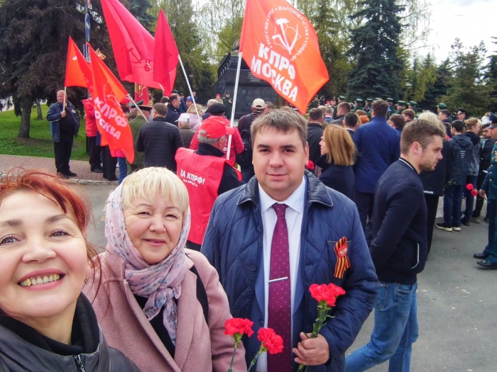 Коммунисты городского округа Чехов отметили праздник День Победы