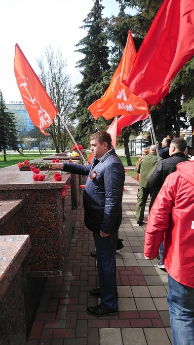 Коммунисты городского округа Чехов отметили праздник День Победы