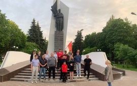 Коммунисты и комсомольцы Фрязино почтили память о погибших воинах ВОВ
