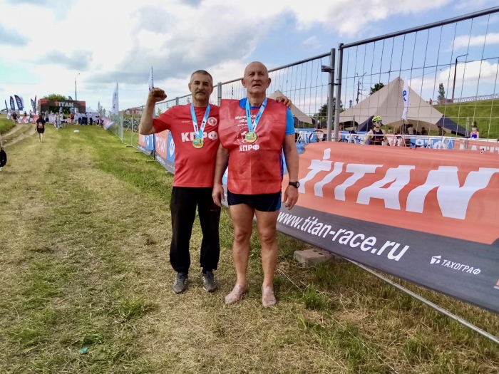 Коломенский коммунист стал победителем в соревнованиях по триатлону в Зарайске
