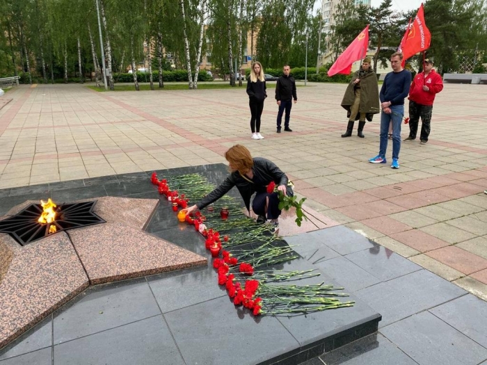 Коммунисты города Королёва провели традиционный реквием-поход «ПОМНИМ» в День Памяти и Скорби