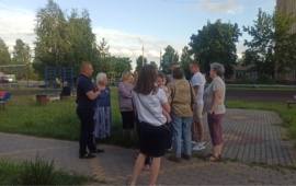 Депутаты КПРФ Фрязино, проводят встречи с жителями Наукограда