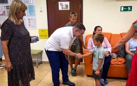 Депутат Московской областной Думы Марк Черемисов посетил комплексный центр социального обслуживания и реабилитации в Ногинске