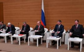 Министр экономического развития М.Г. Решетников встретился с депутатской фракцией КПРФ в Госдуме