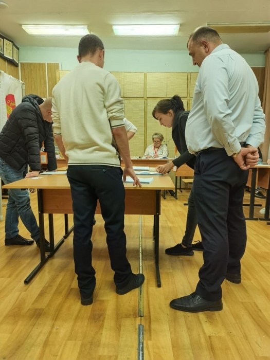 Подольские коммунисты помогли товарищам из Чехова на выборах