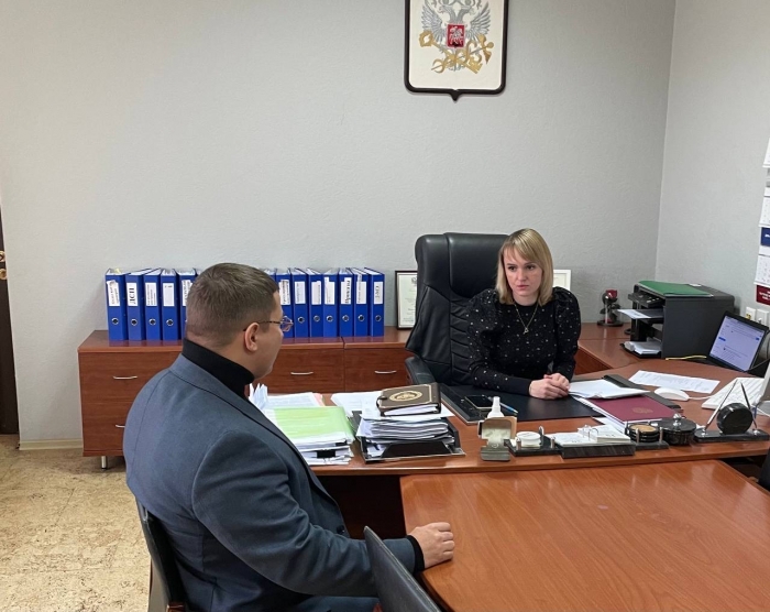 Рабочая встреча депутата Мособлдумы Марка Черемисова с начальником ИФНС №6